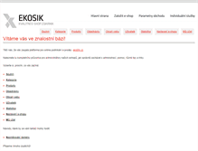 Tablet Screenshot of cs.kb.ekosik.cz
